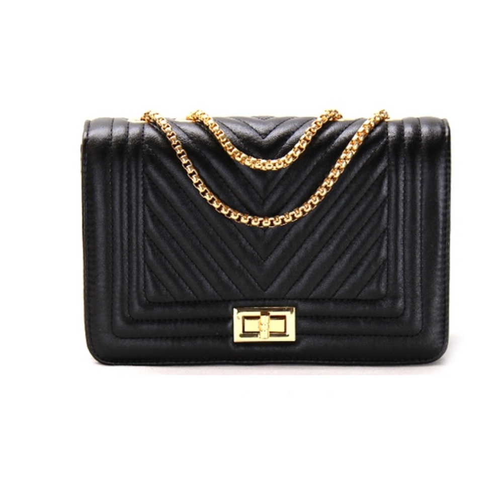 Black designer bag